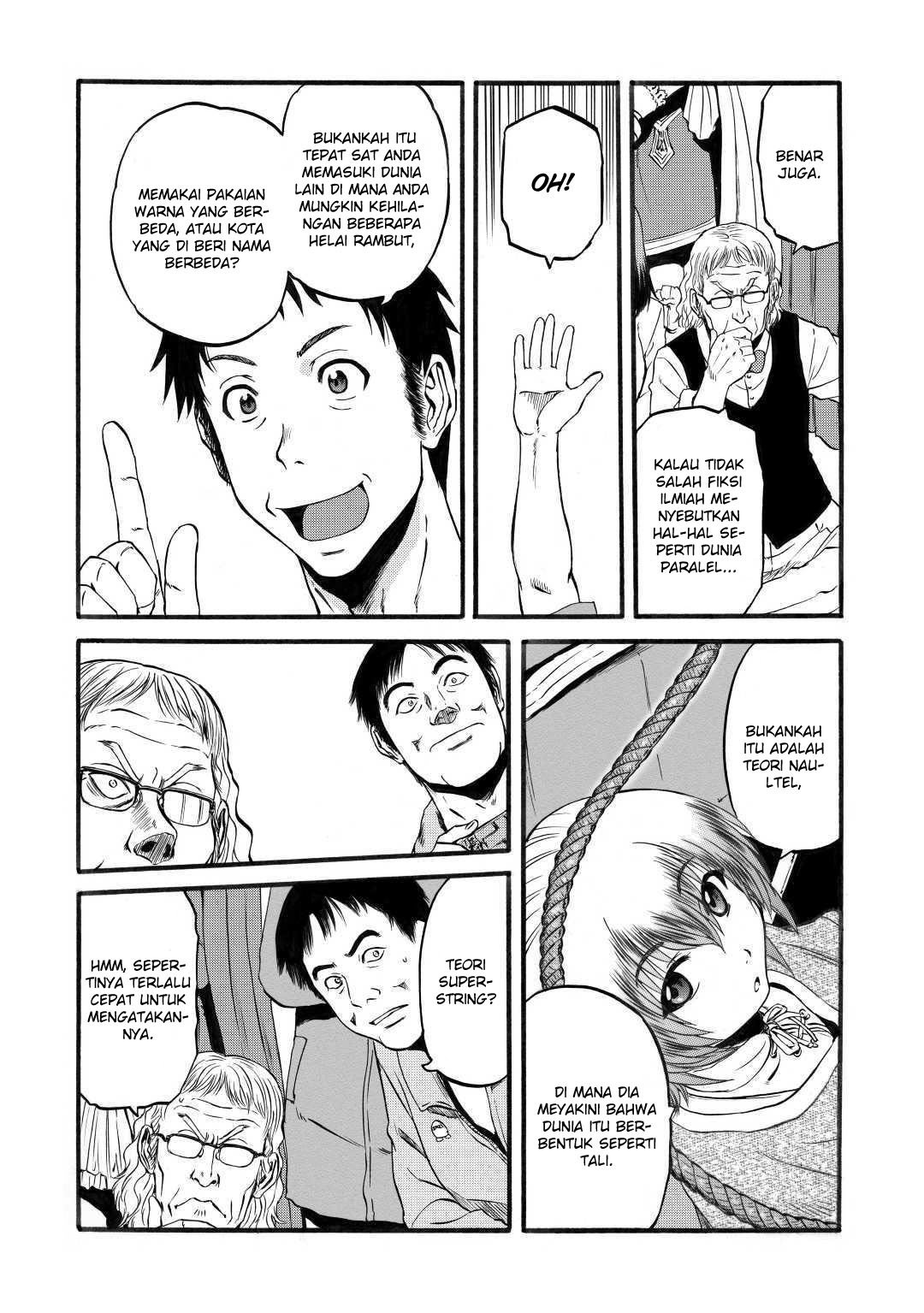 Gate – Jietai Kare no Chi nite Kaku Tatakeri Chapter 95 Gambar 8