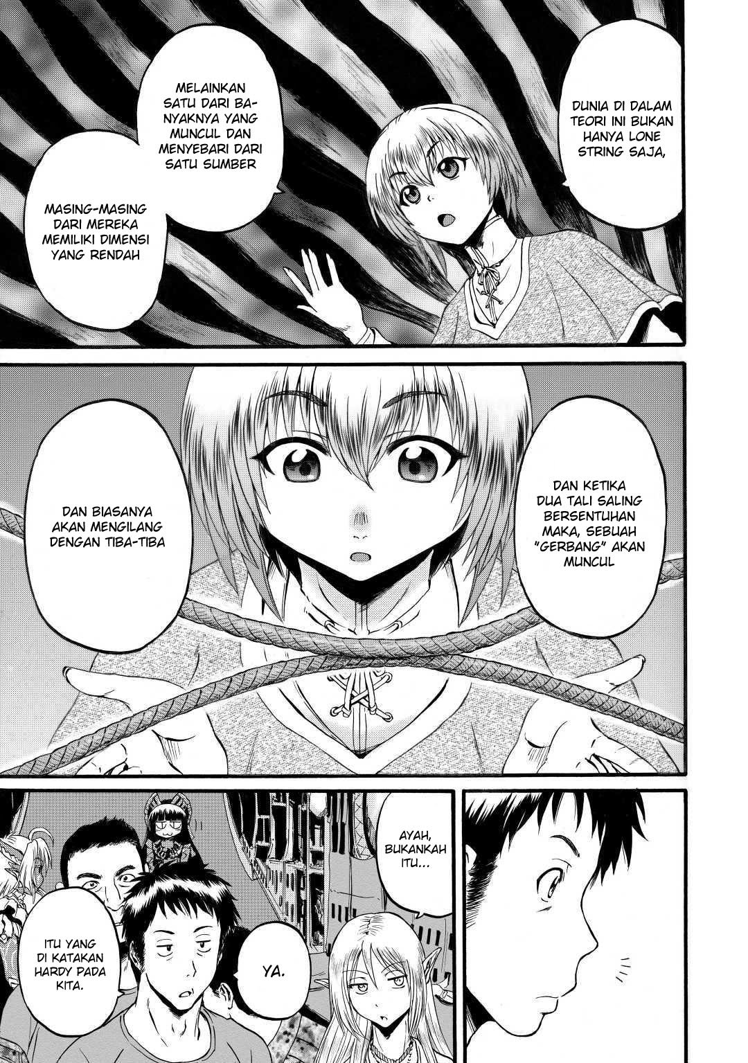 Gate – Jietai Kare no Chi nite Kaku Tatakeri Chapter 95 Gambar 9