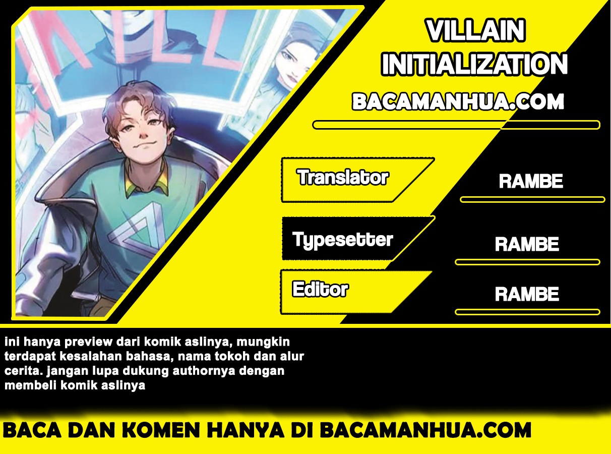 Baca Komik Villain Initialization Chapter 00 Gambar 1