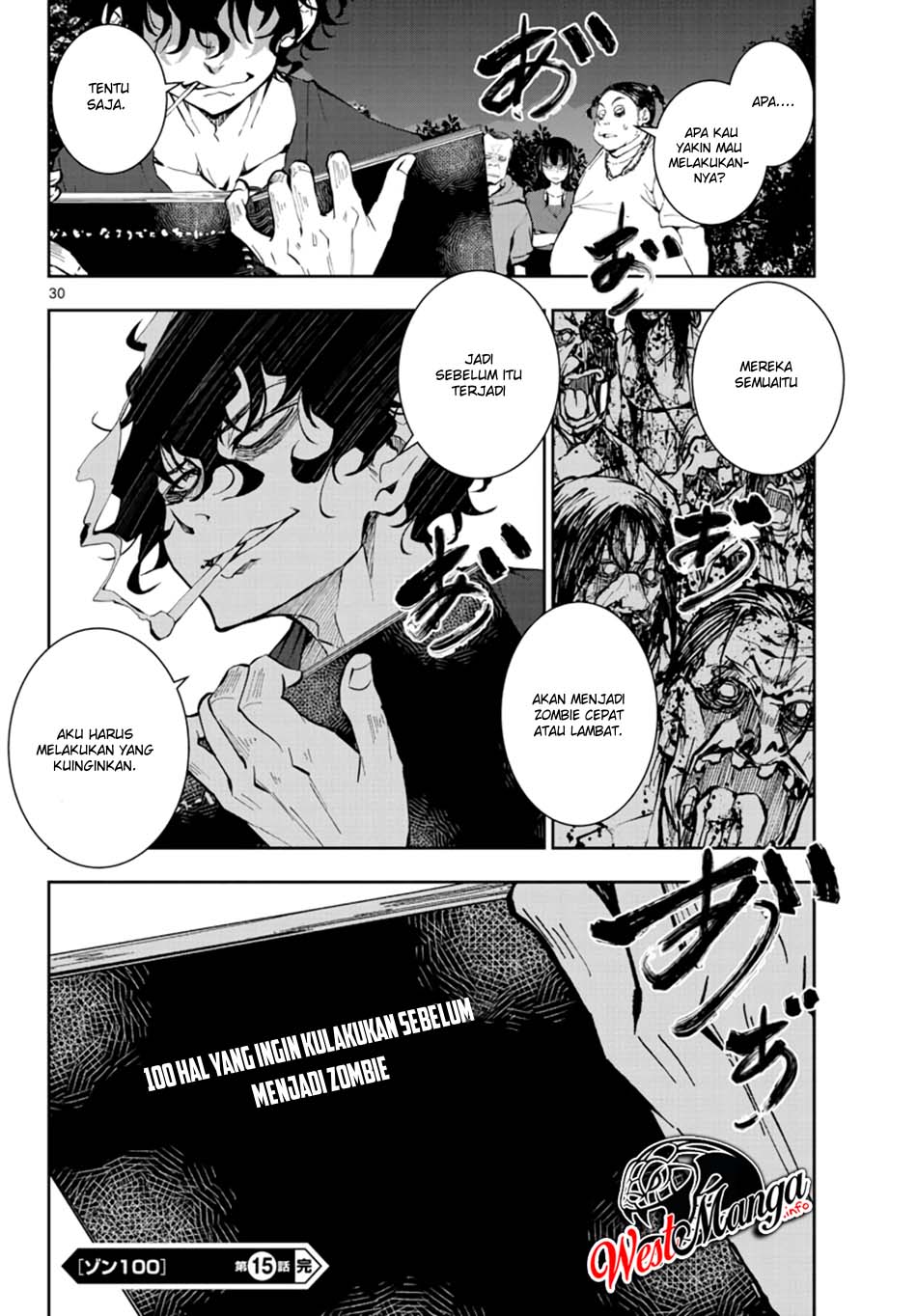 Zombie 100 ~Zombie ni Naru Made ni Shitai 100 no Koto~ Chapter 15 Gambar 32