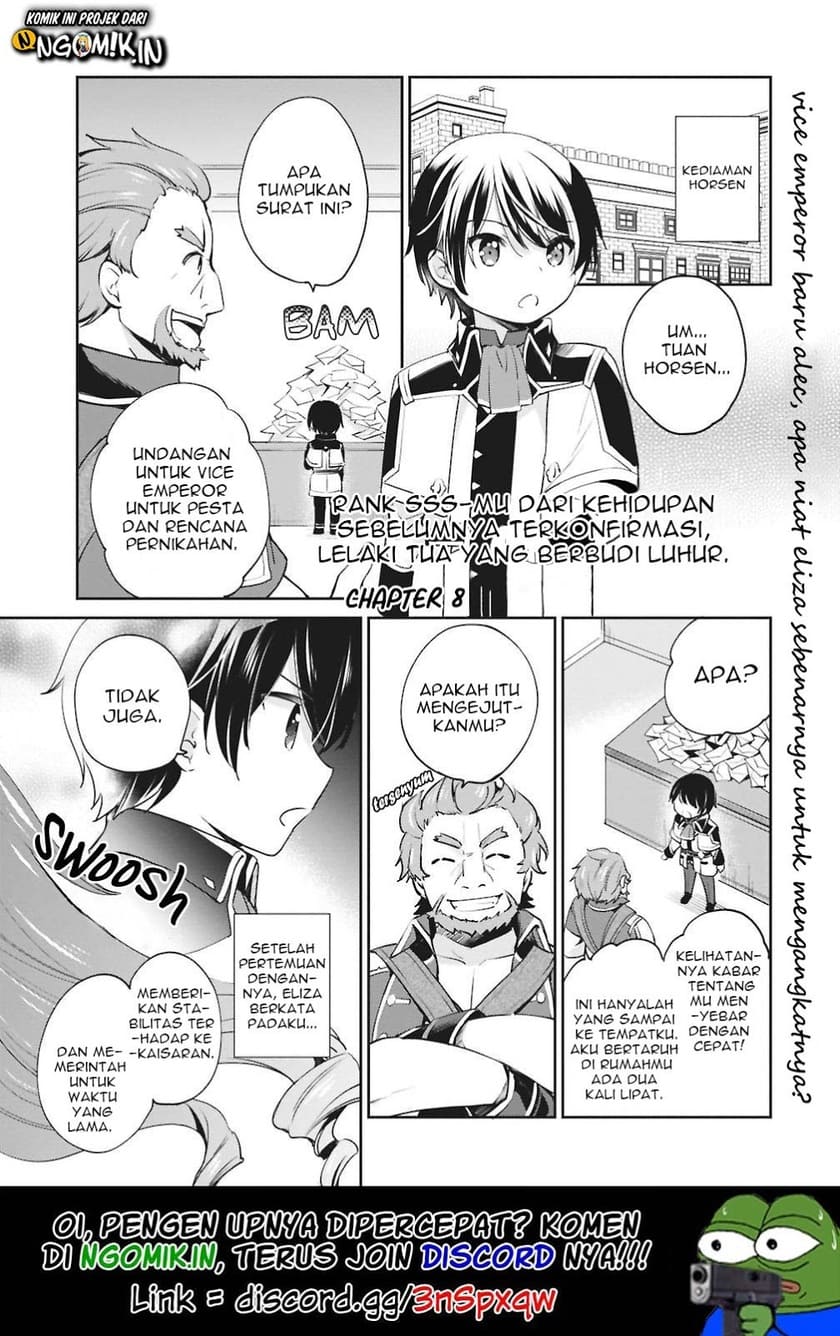 Baca Manga Zennin Ossan, Umarekawattara SSS Rank Jinsei ga Kakutei shita Chapter 08 Gambar 2