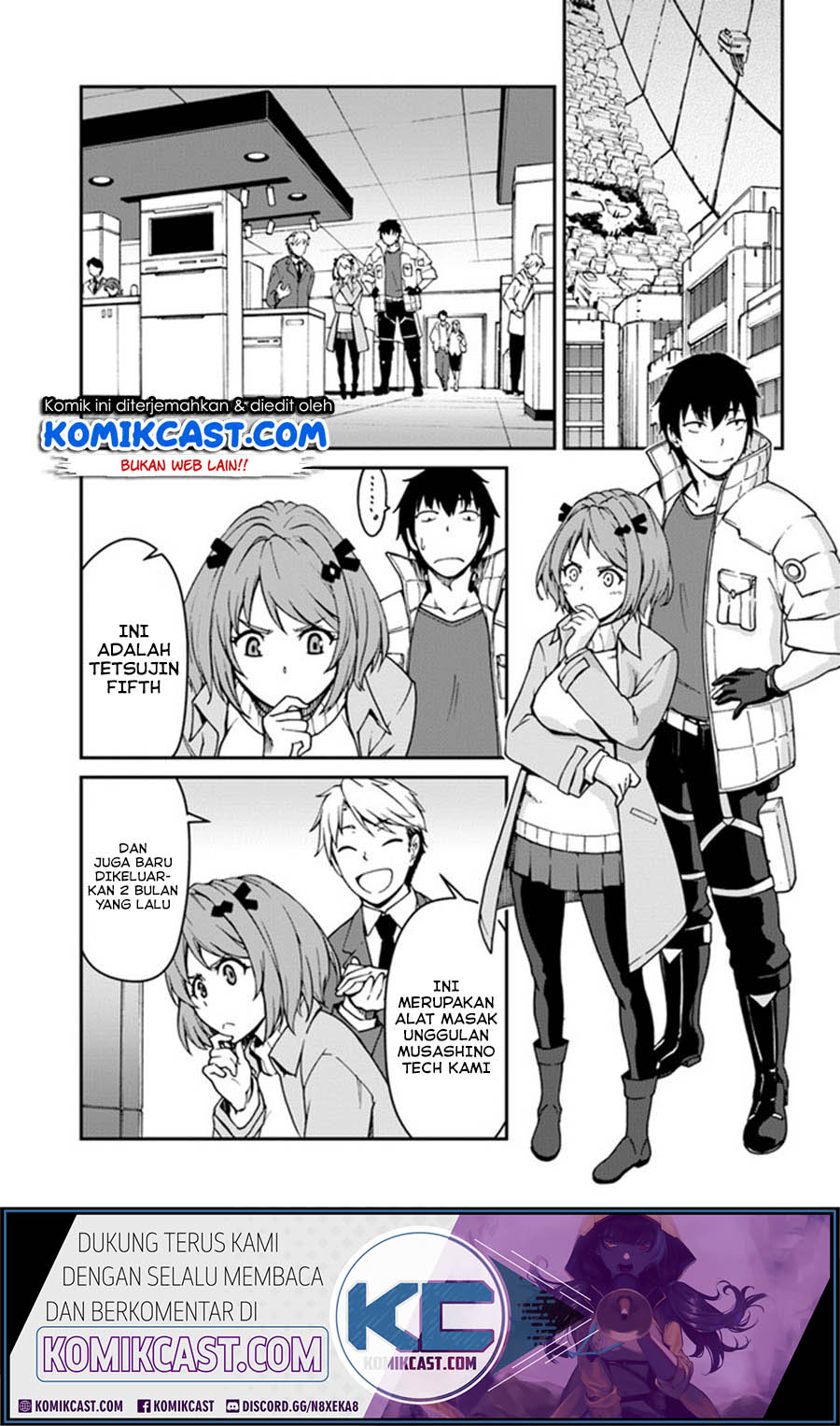Baca Manga Mezametara Saikyou Soubi to Uchuusen-mochi datta no de Chapter 07.2 Gambar 2
