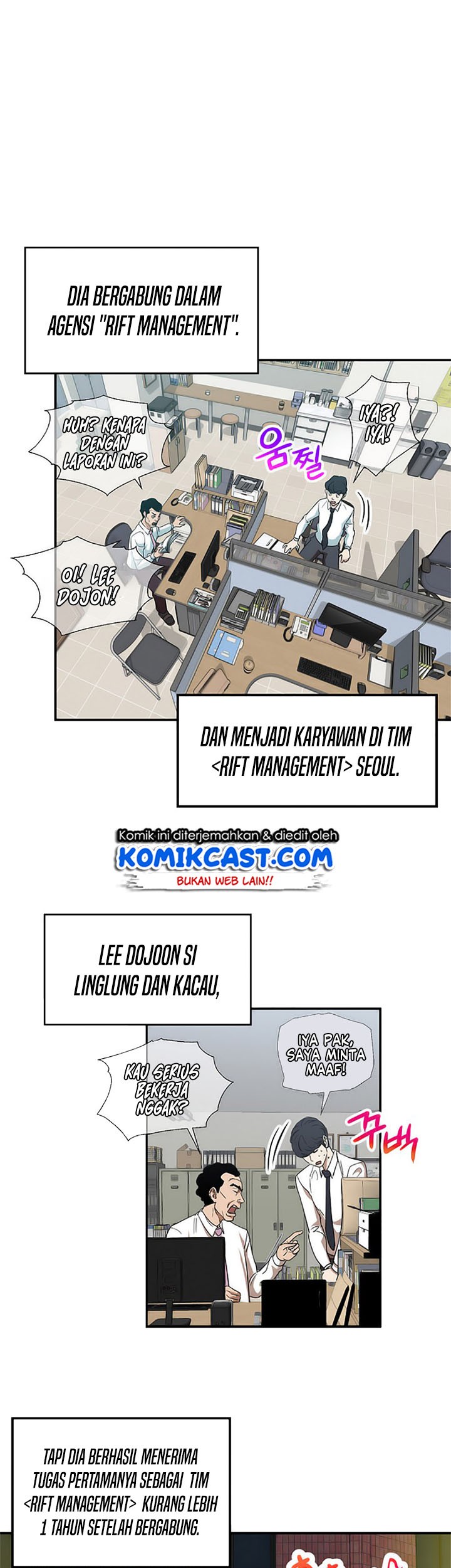 My Dad Is Too Strong Chapter 01 Gambar 20