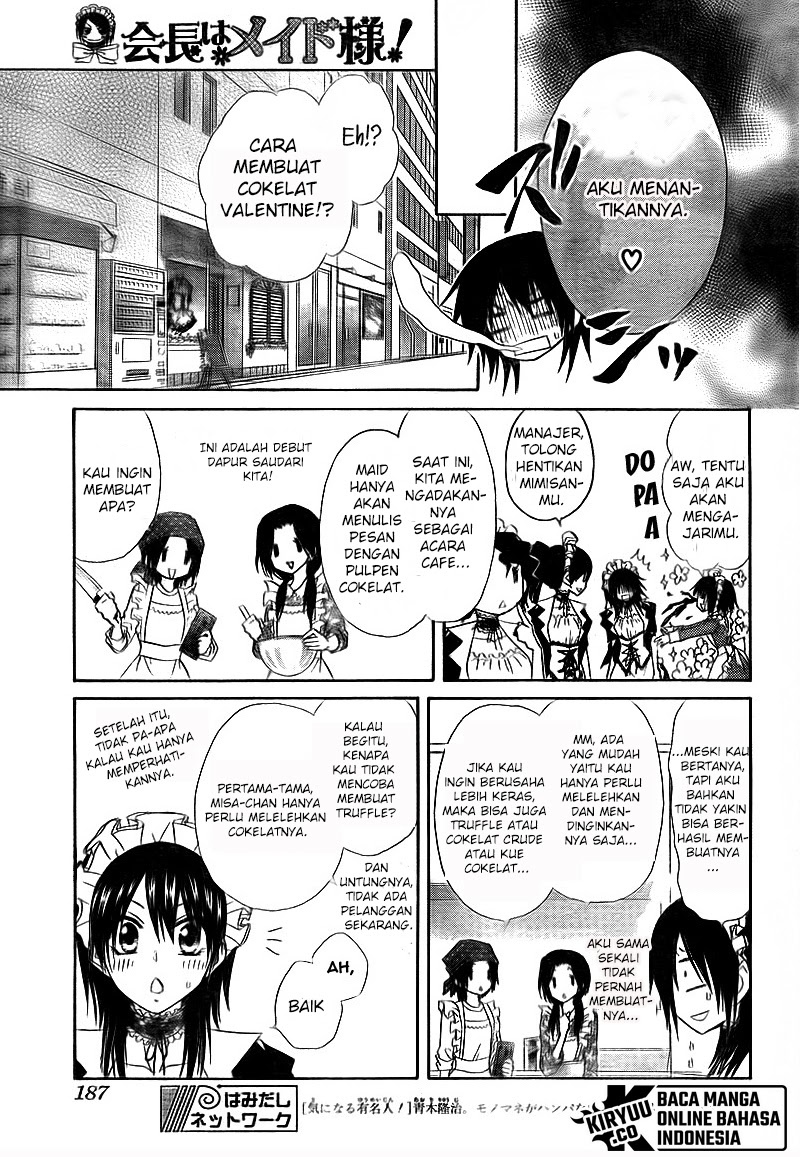 Kaichou wa Maid-sama! Chapter 63 Gambar 12