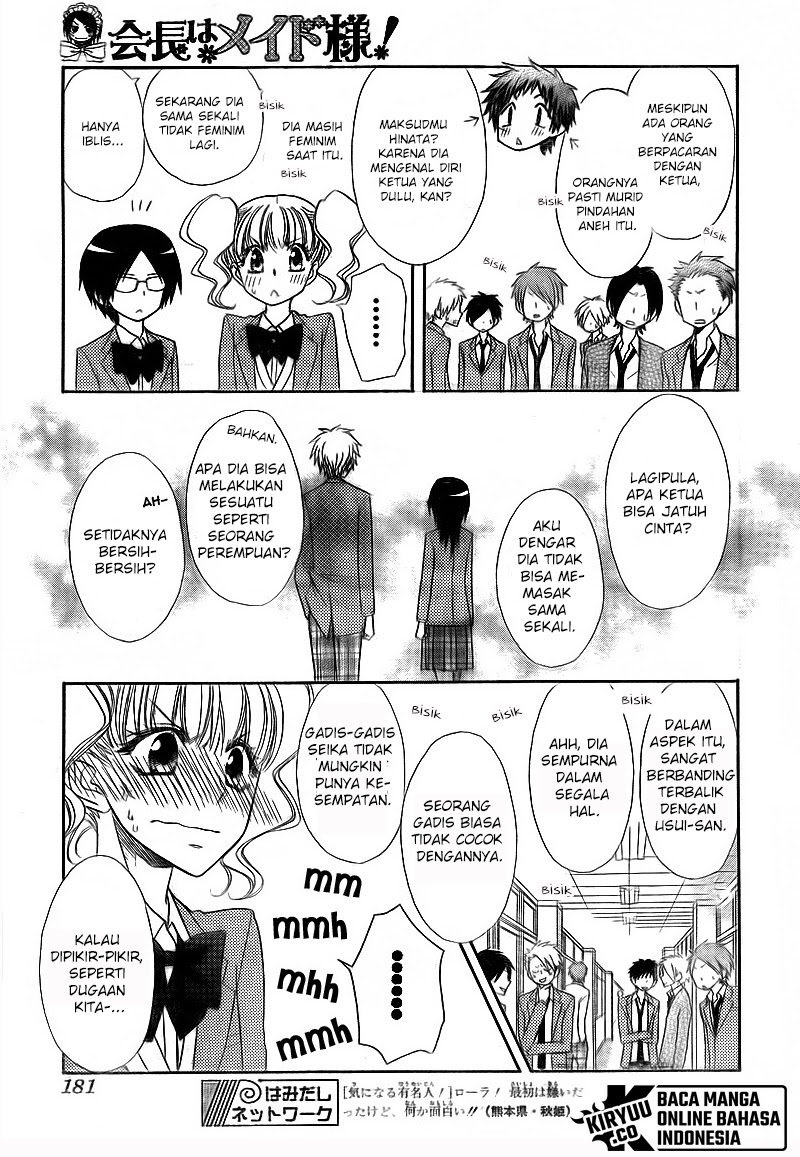 Kaichou wa Maid-sama! Chapter 63 Gambar 6