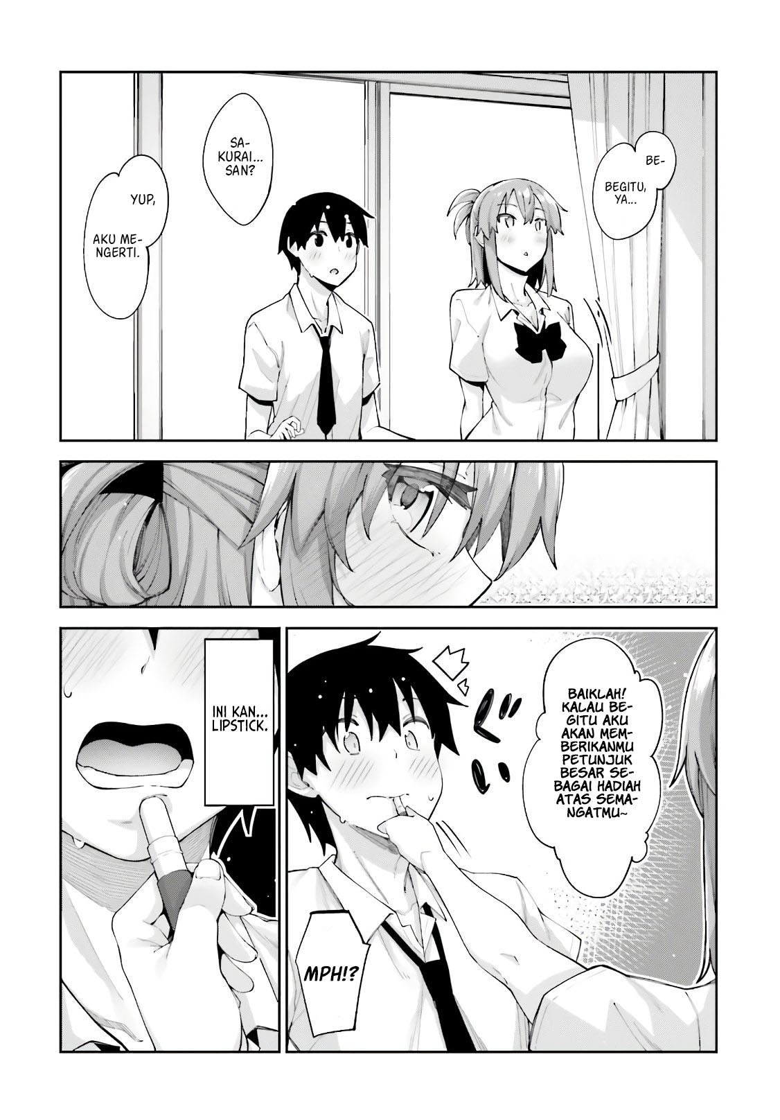 Sakurai-san Wants To Be Noticed Chapter 09 Gambar 15