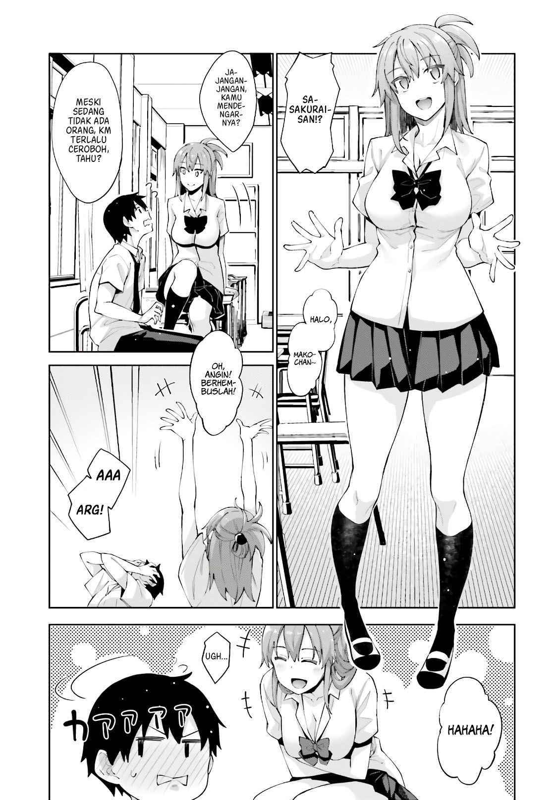 Sakurai-san Wants To Be Noticed Chapter 09 Gambar 7