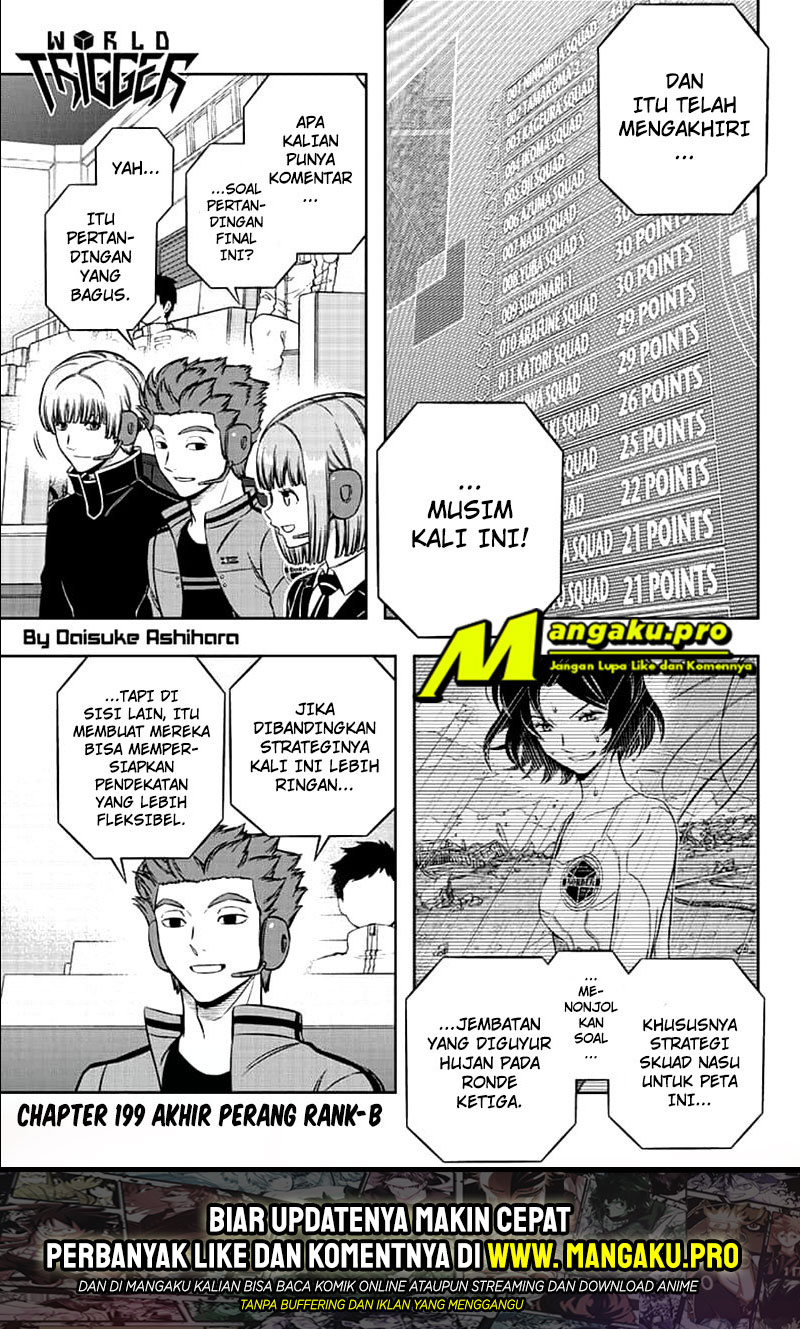 Baca Manga World Trigger Chapter 199 Gambar 2