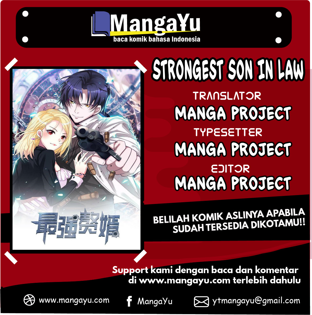 Baca Komik Strongest Son In Law Chapter 13 Gambar 1