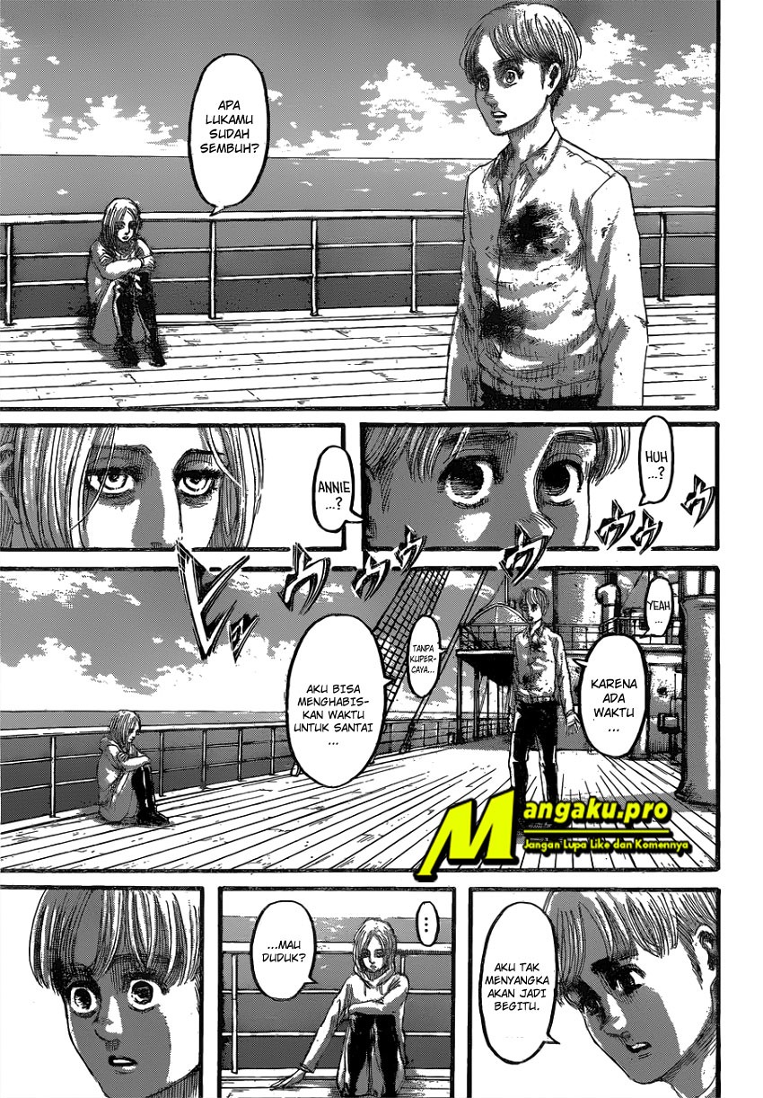 Shingeki no Kyojin Chapter 131.2 Gambar 19