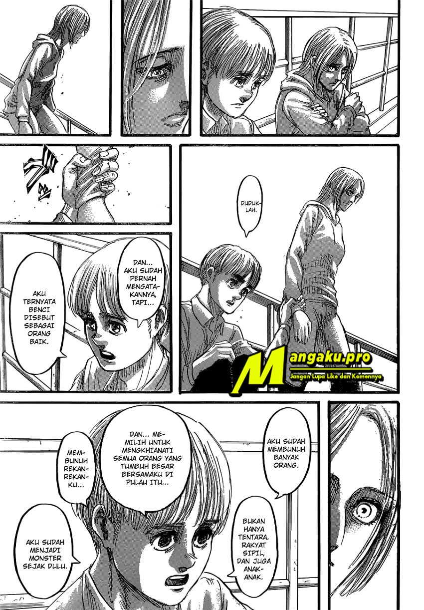 Shingeki no Kyojin Chapter 131.2 Gambar 22