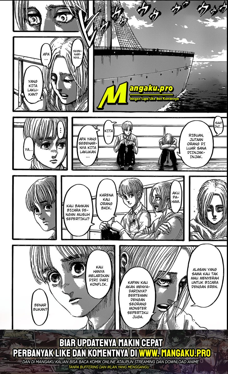 Shingeki no Kyojin Chapter 131.2 Gambar 23