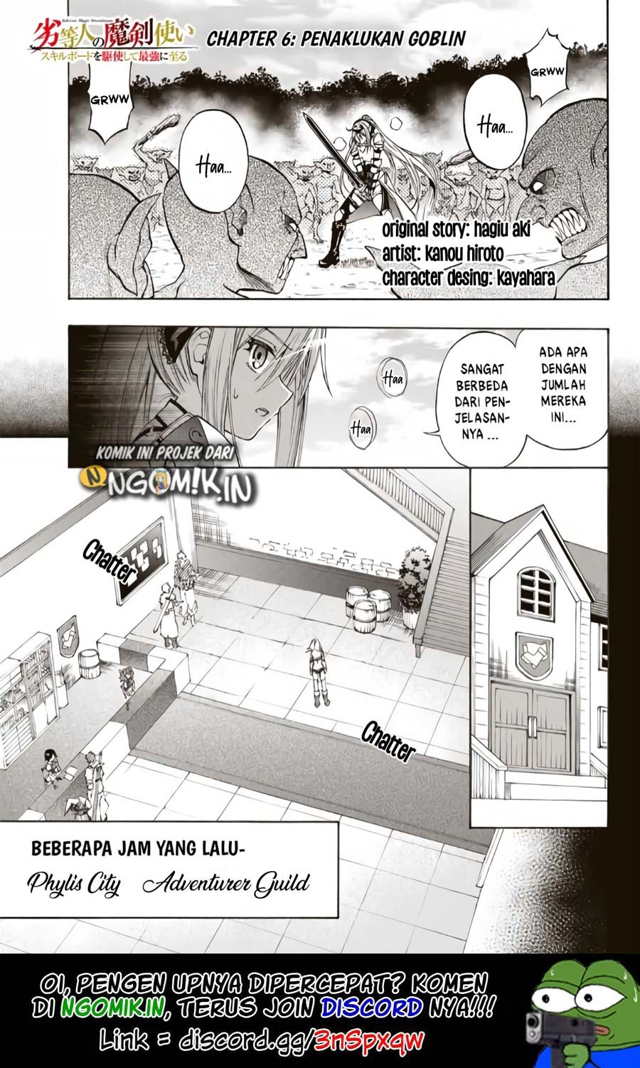 Baca Manga The Reincarnated Inferior Magic Swordsman Chapter 06 Gambar 2