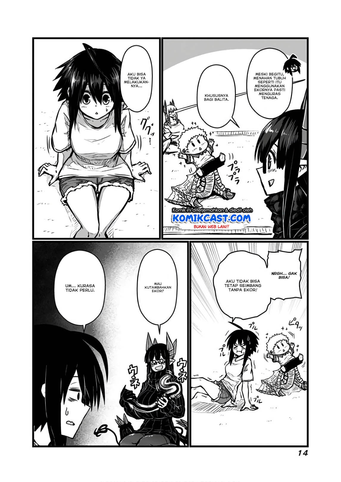 Musuko ga Kawaikute Shikataganai Mazoku no Hahaoya Chapter 96 Gambar 4