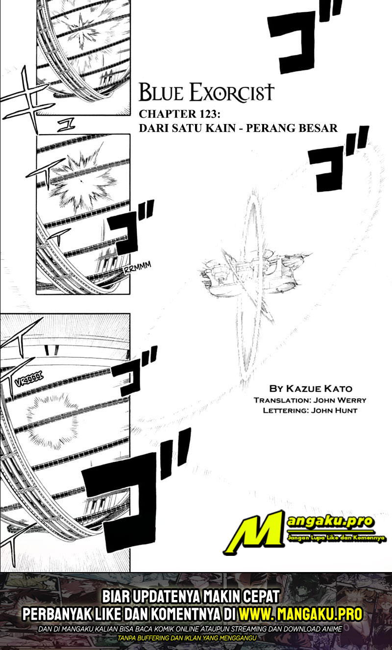 Baca Manga Ao no Exorcist Chapter 123 Gambar 2