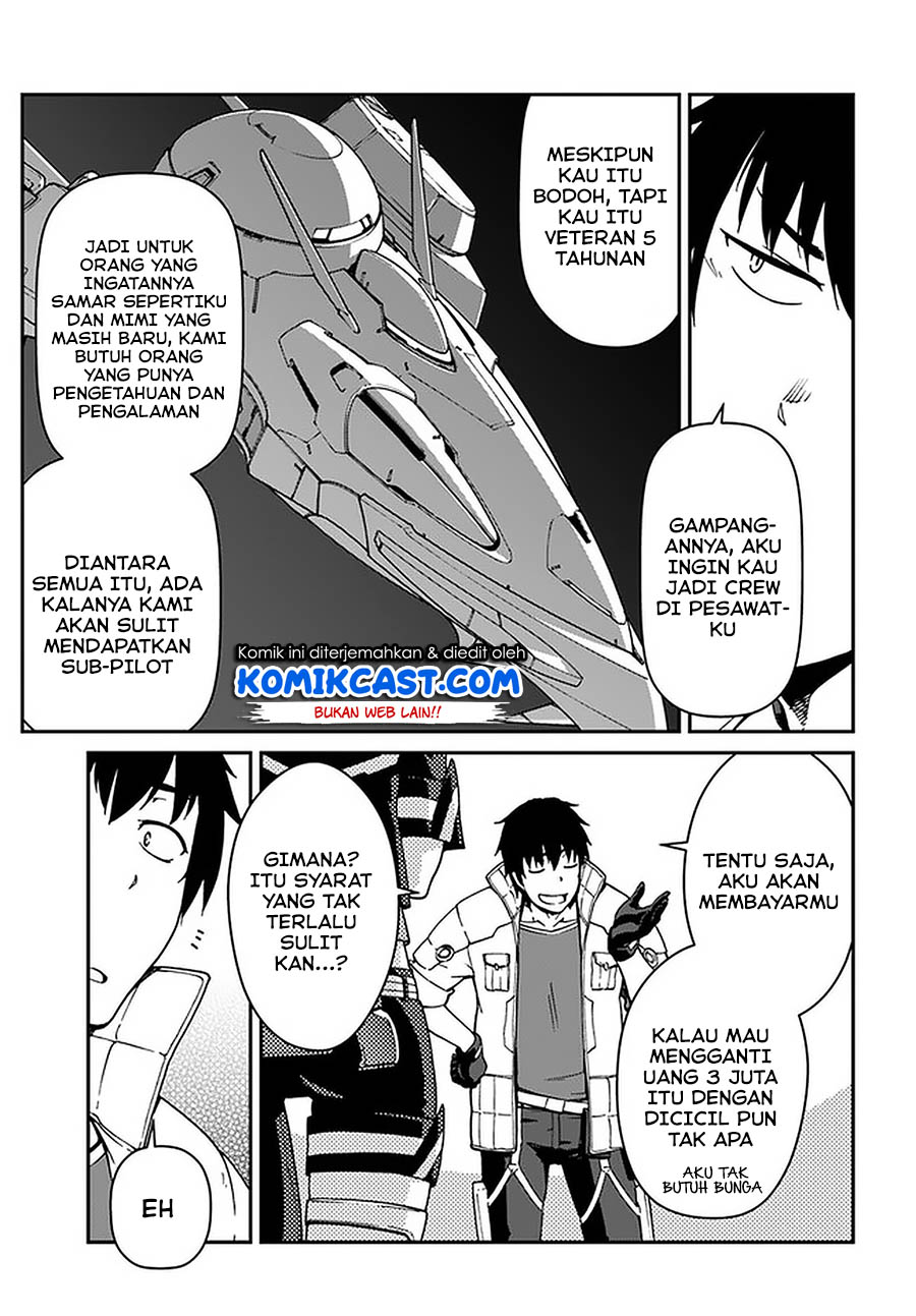 Mezametara Saikyou Soubi to Uchuusen-mochi datta no de Chapter 08.1 Gambar 12