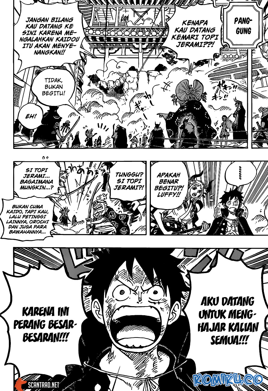 One Piece Chapter 987 Gambar 11