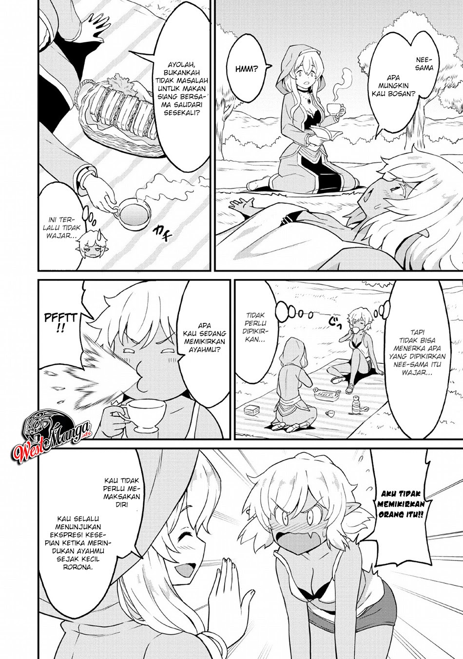 Taberu dake de Level-Up! Damegami to Issho ni Isekai Musou Chapter 17 Gambar 12