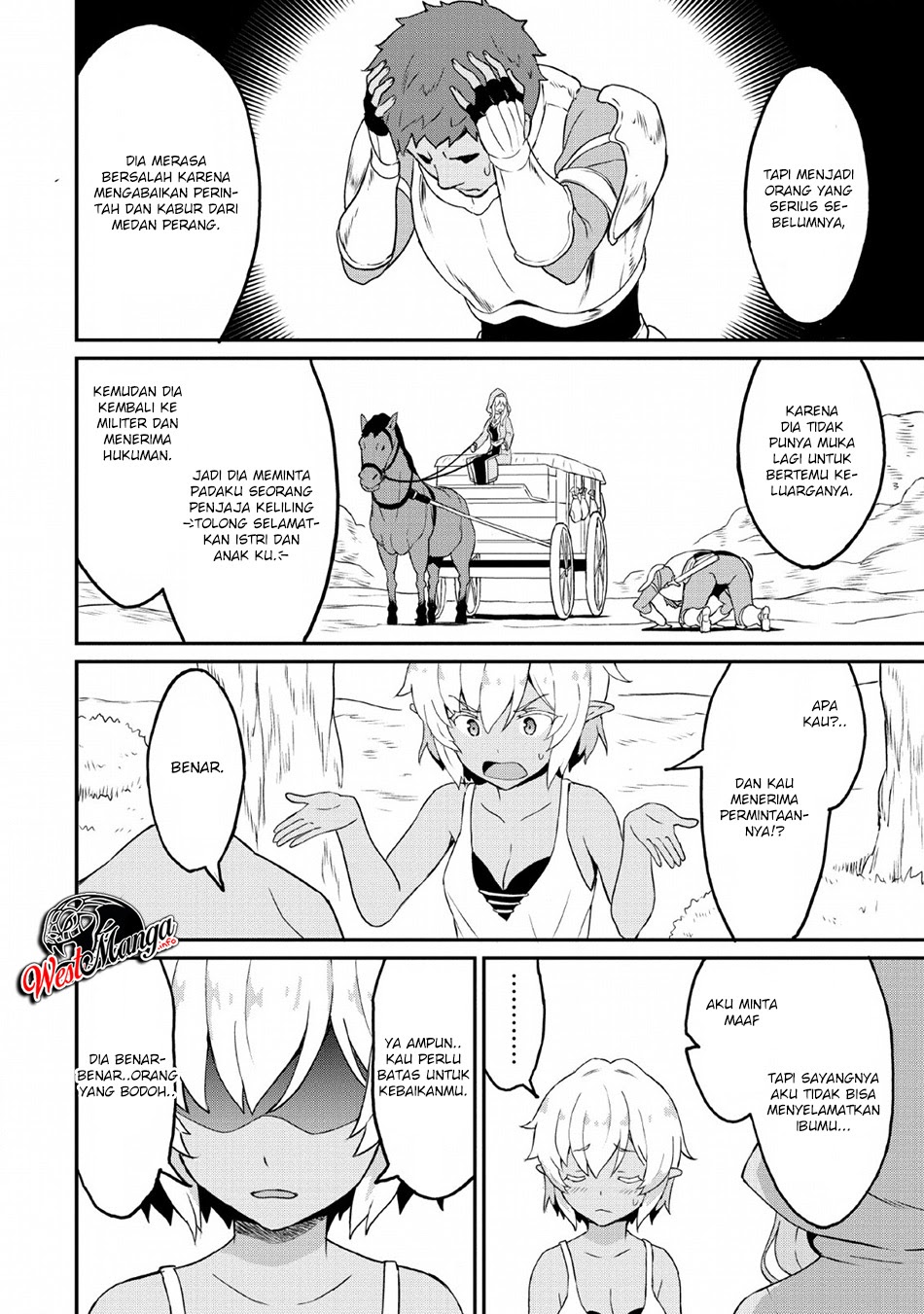 Taberu dake de Level-Up! Damegami to Issho ni Isekai Musou Chapter 17 Gambar 25