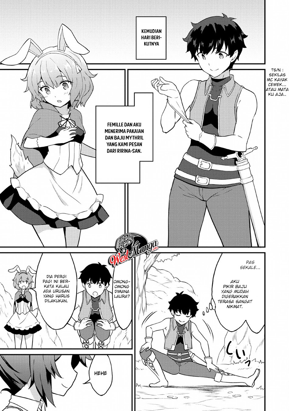 Taberu dake de Level-Up! Damegami to Issho ni Isekai Musou Chapter 17 Gambar 28