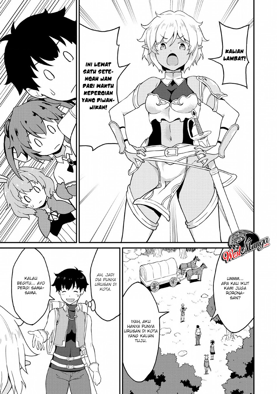 Taberu dake de Level-Up! Damegami to Issho ni Isekai Musou Chapter 17 Gambar 32