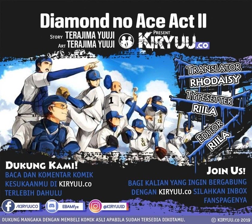 Baca Komik Diamond no Ace Act 2 Chapter 222 Gambar 1