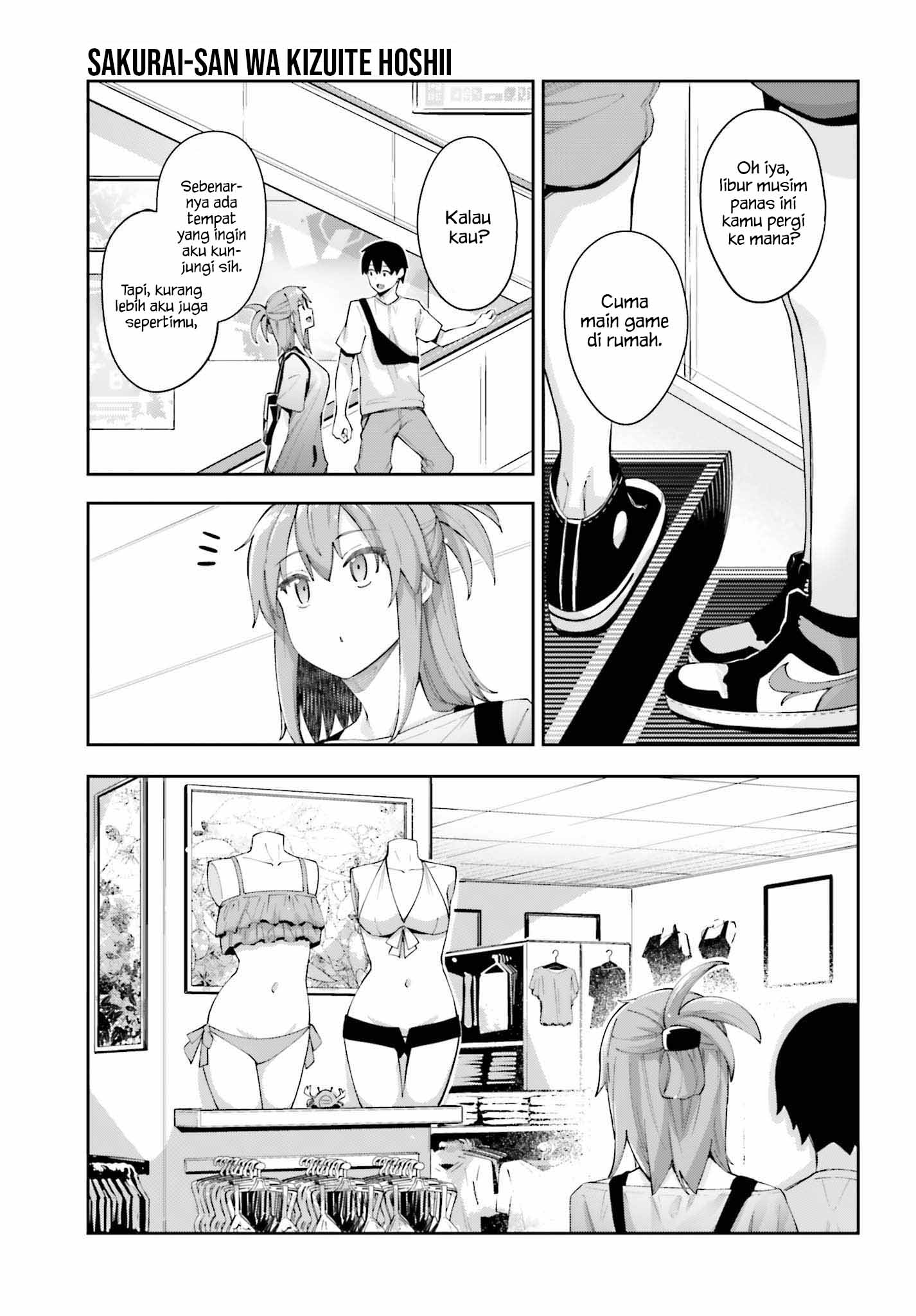 Sakurai-san Wants To Be Noticed Chapter 05 Gambar 8