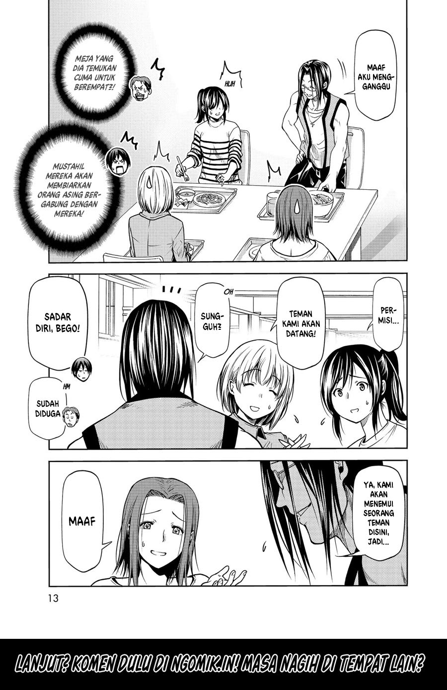 Grand Blue Chapter 62.5 Gambar 10