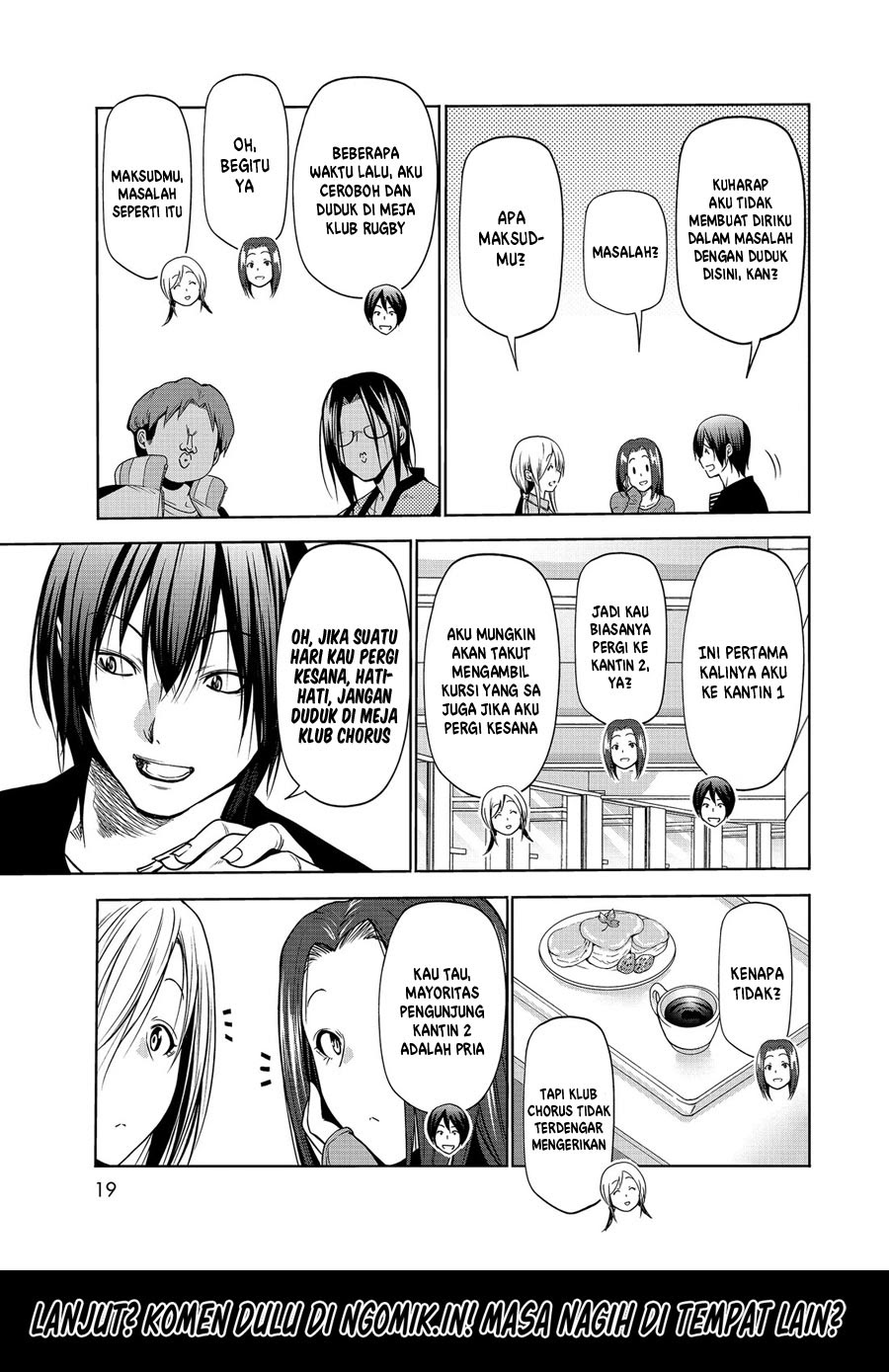 Grand Blue Chapter 62.5 Gambar 16