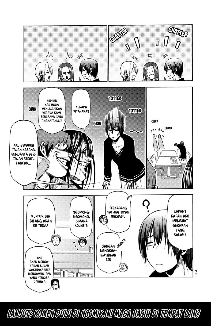 Grand Blue Chapter 62.5 Gambar 18