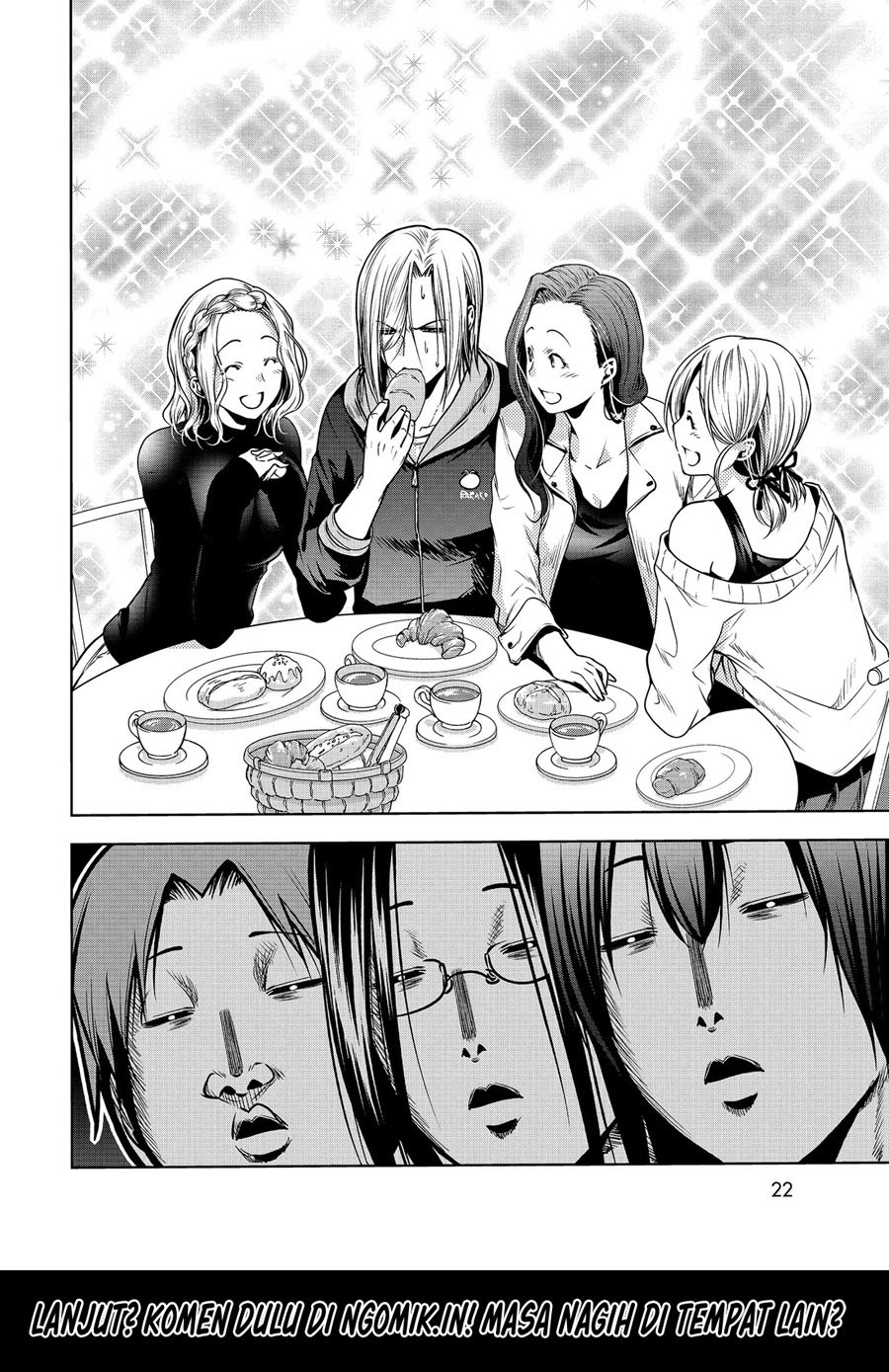Grand Blue Chapter 62.5 Gambar 19