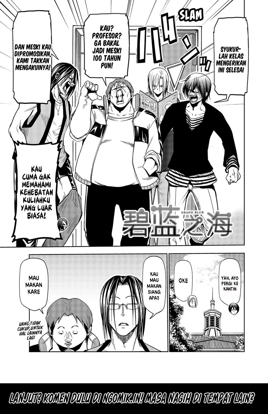Baca Manga Grand Blue Chapter 62.5 Gambar 2
