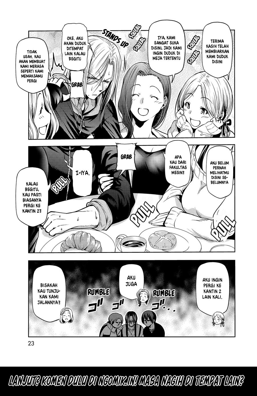Grand Blue Chapter 62.5 Gambar 20