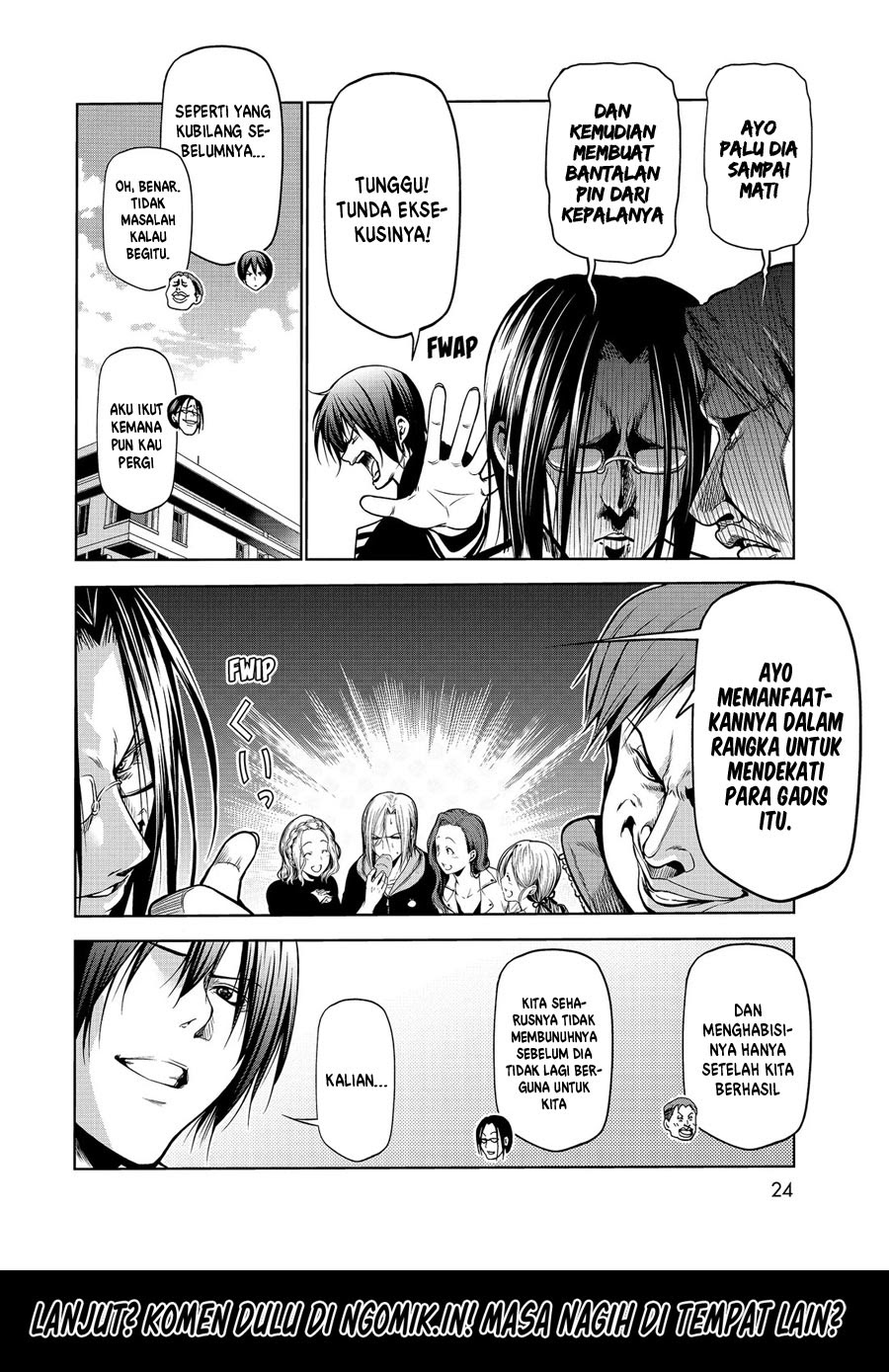 Grand Blue Chapter 62.5 Gambar 21