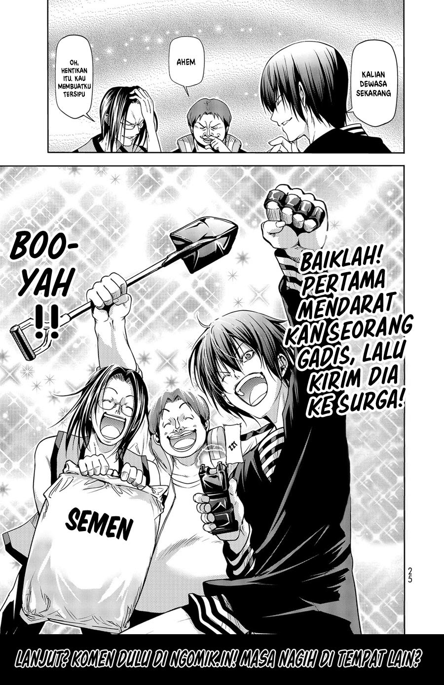 Grand Blue Chapter 62.5 Gambar 22