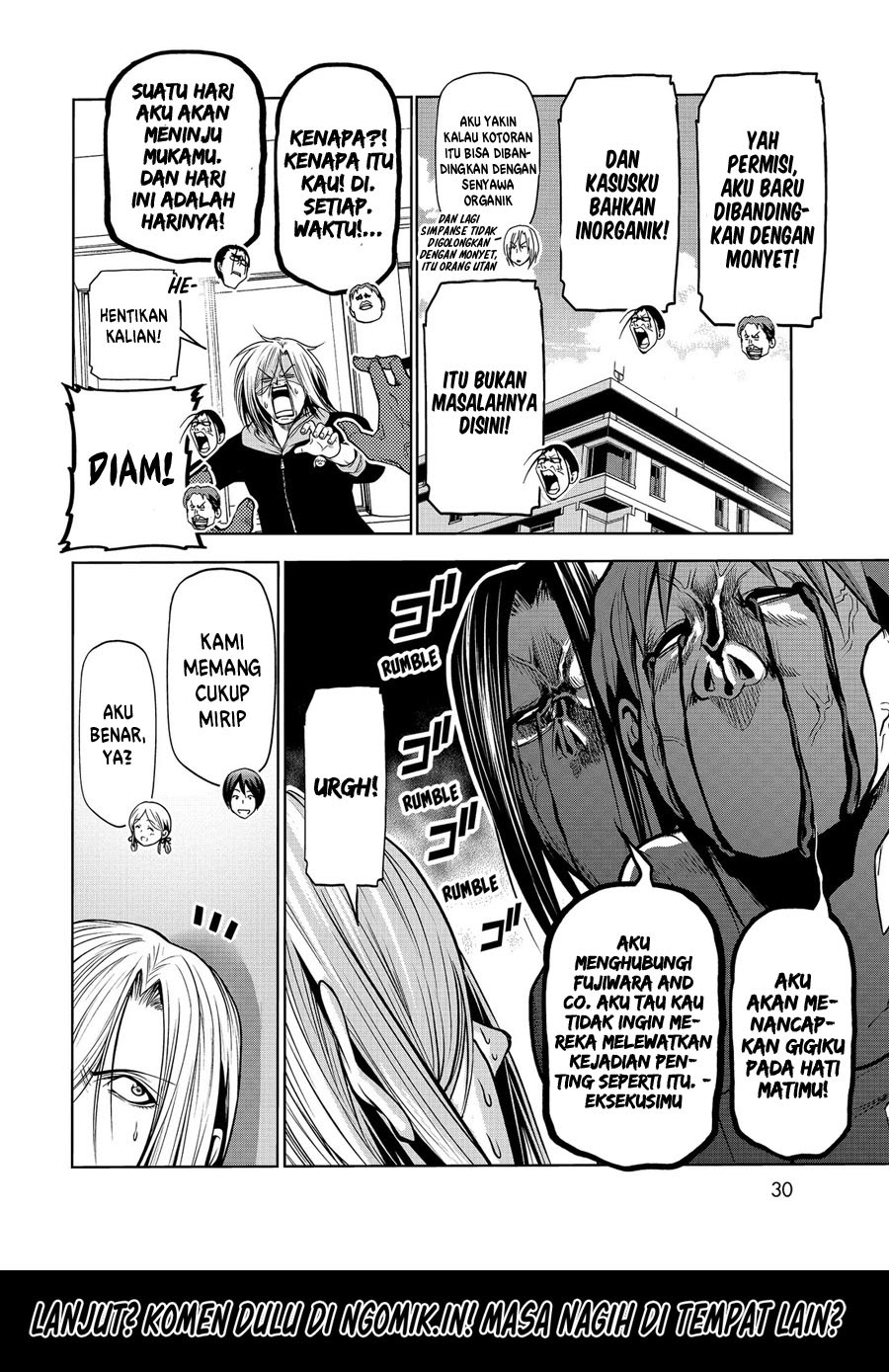 Grand Blue Chapter 62.5 Gambar 27