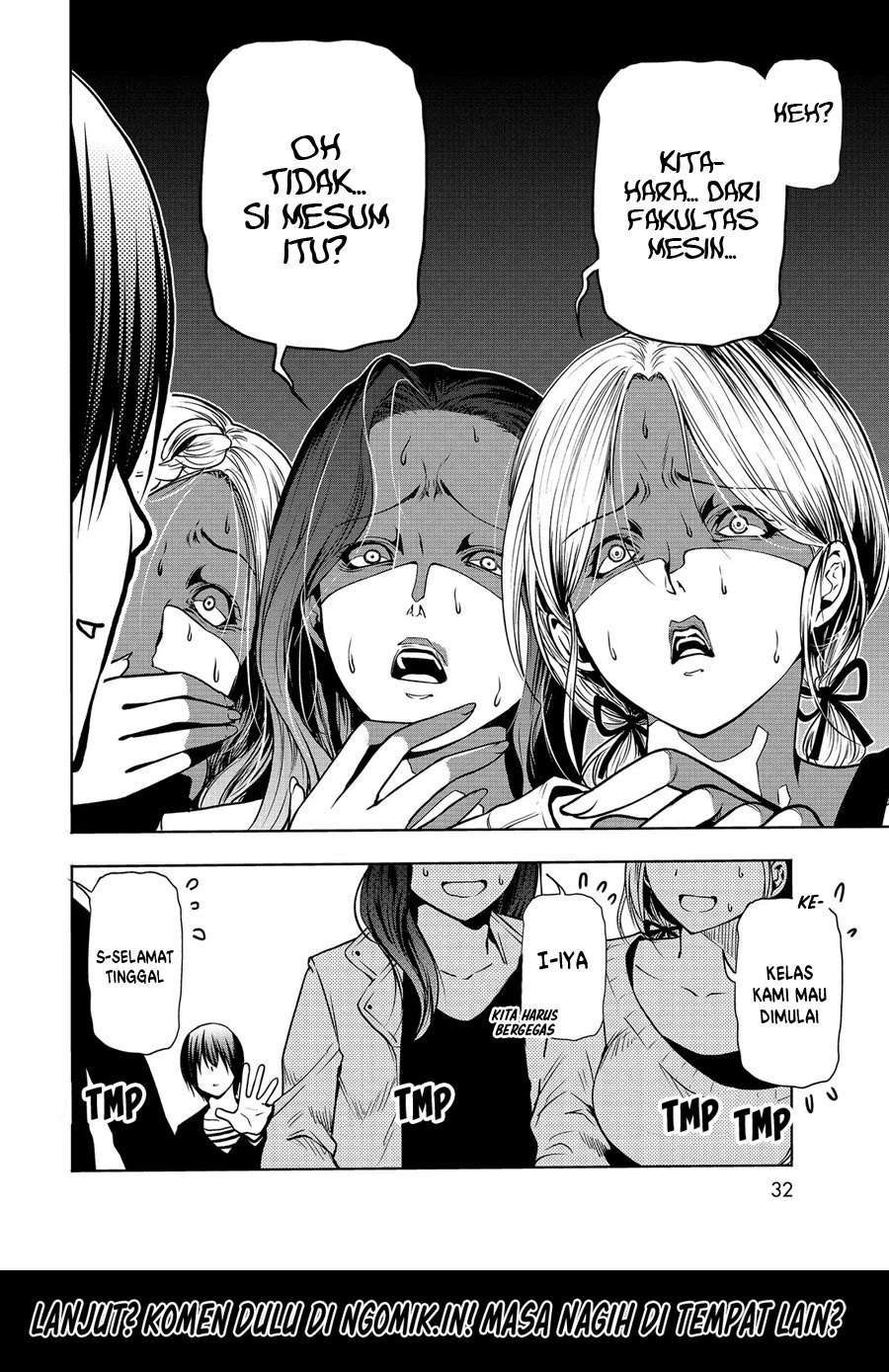 Grand Blue Chapter 62.5 Gambar 29