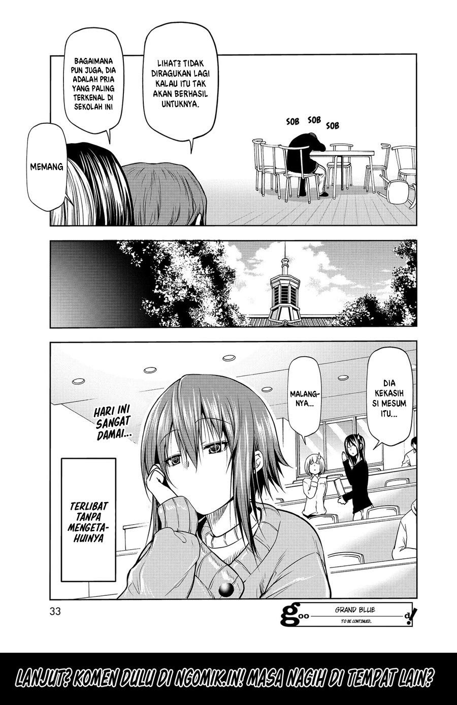 Grand Blue Chapter 62.5 Gambar 30