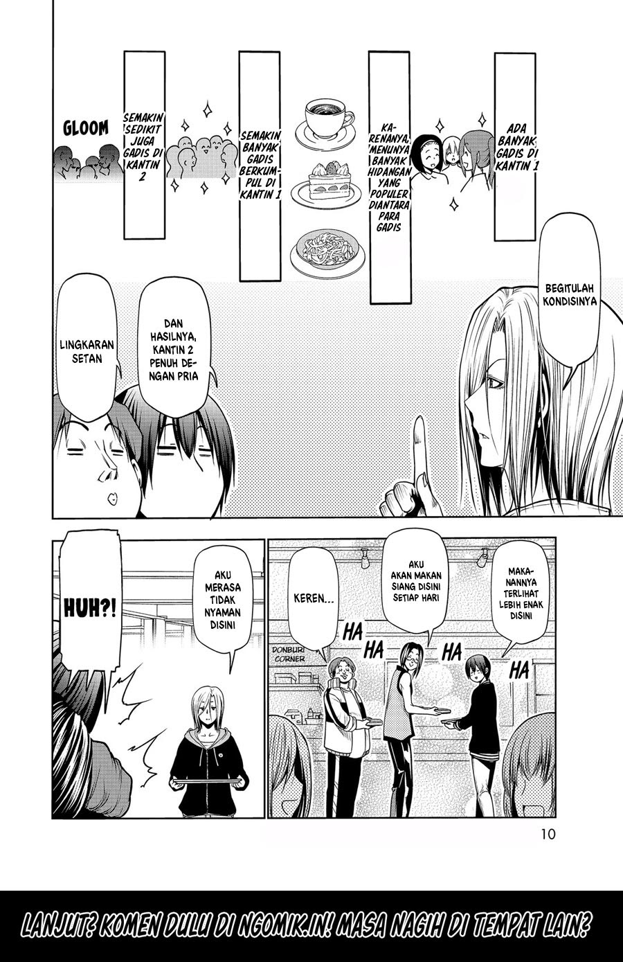 Grand Blue Chapter 62.5 Gambar 7