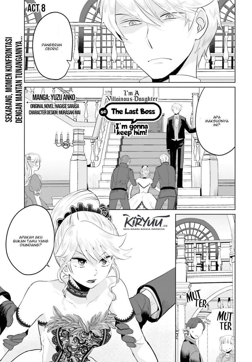 Baca Manga I’m a Villainous Daughter so I’m going to keep the Last Boss Chapter 08 Gambar 2