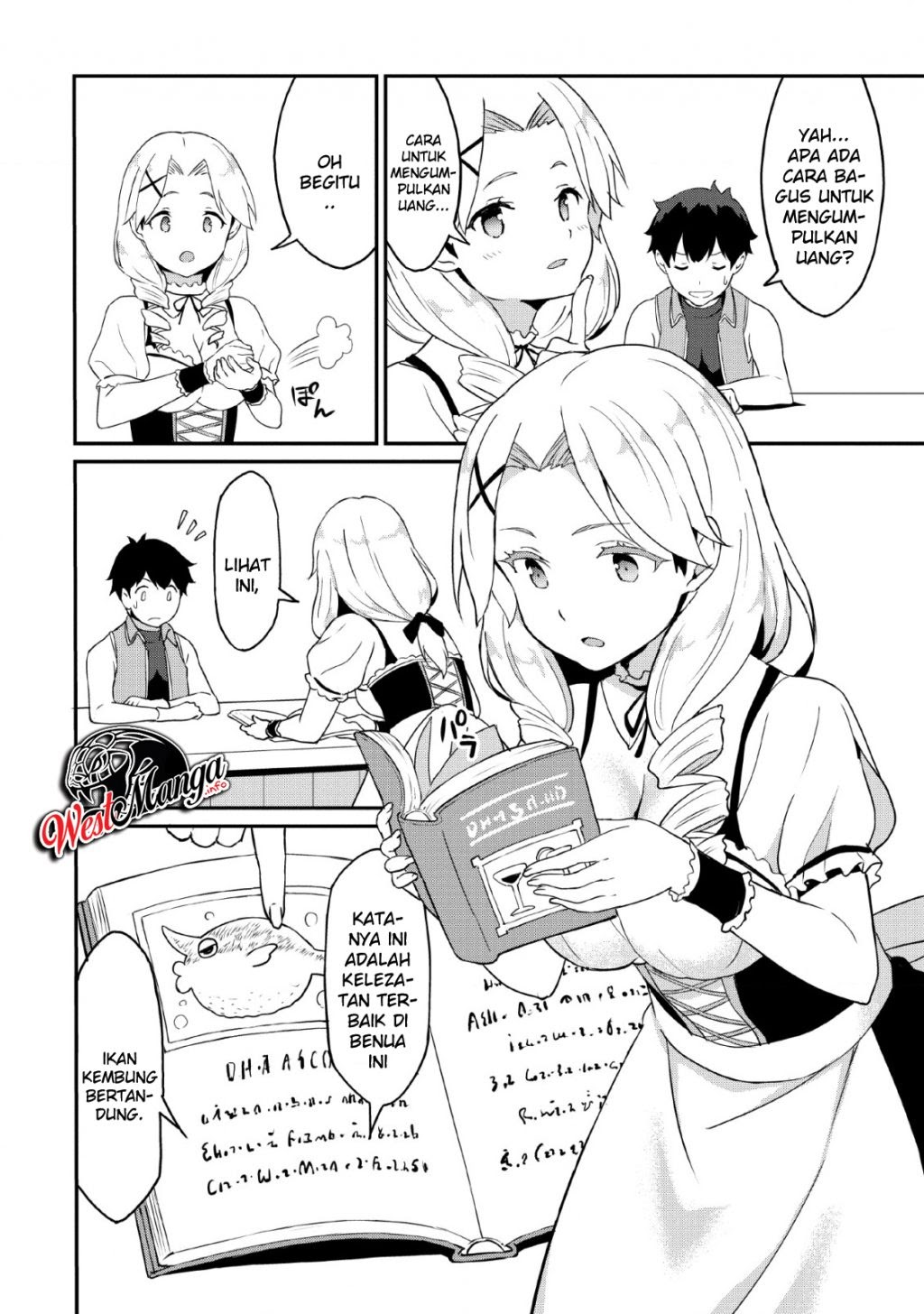 Taberu dake de Level-Up! Damegami to Issho ni Isekai Musou Chapter 18 Gambar 31