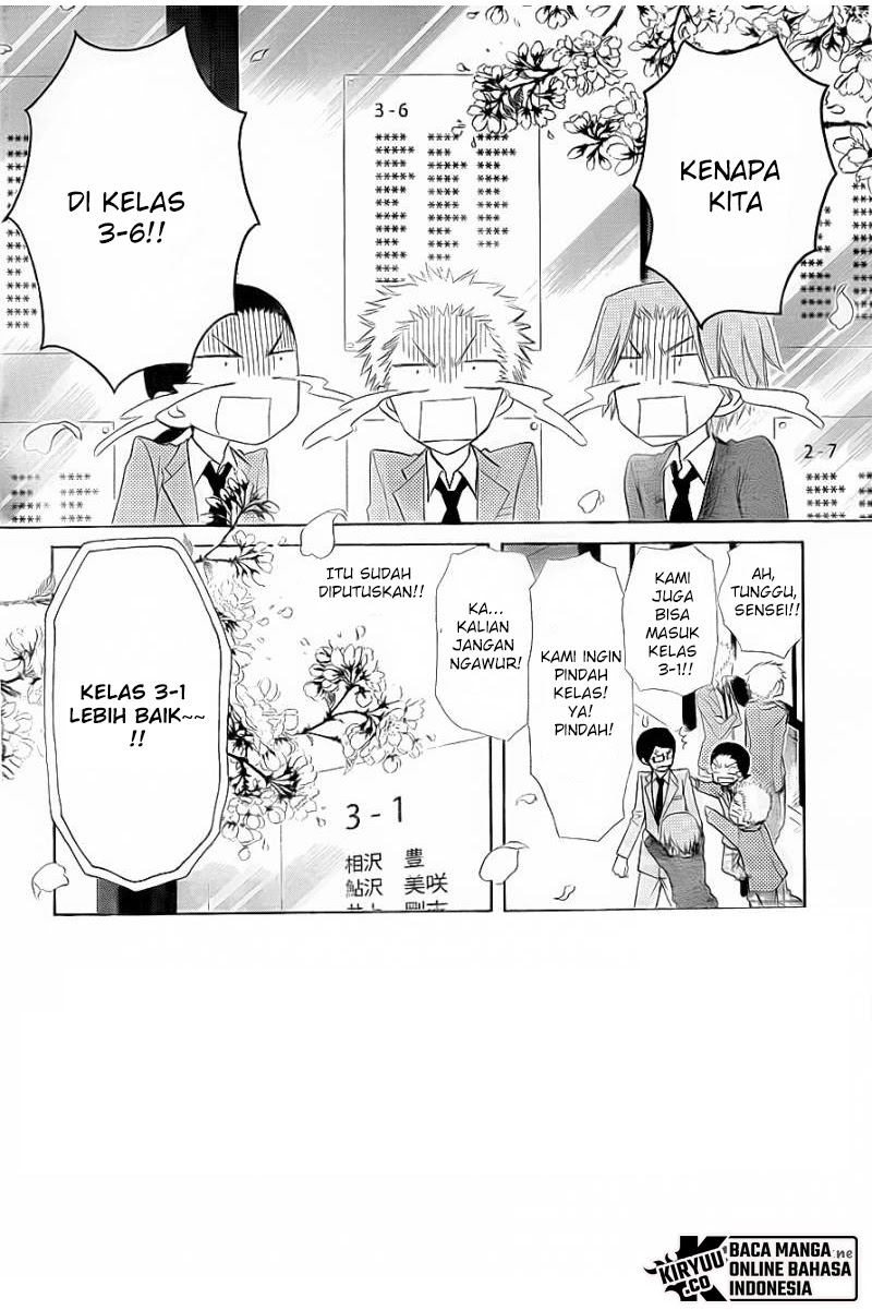 Kaichou wa Maid-sama! Chapter 65 Gambar 3