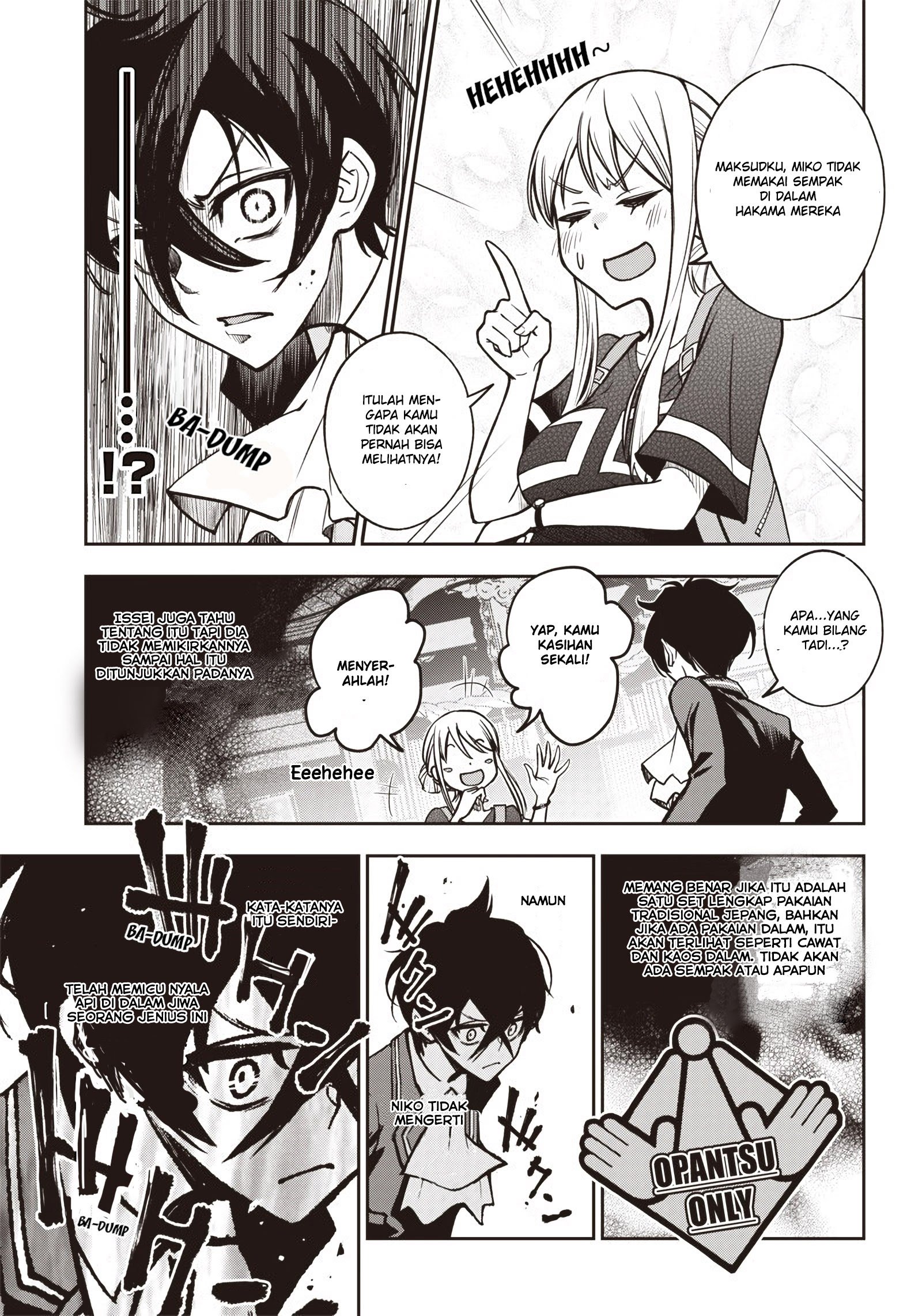 Iya na Kao Sarenagara Opantsu Misete moraitai: Yo wa Pantsu ga Mitai zo Chapter 14 Gambar 14