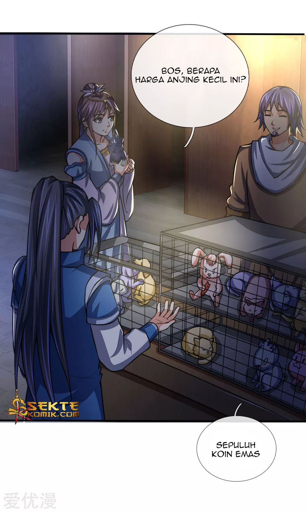 Shenwu Tianzun Chapter 74 Gambar 9