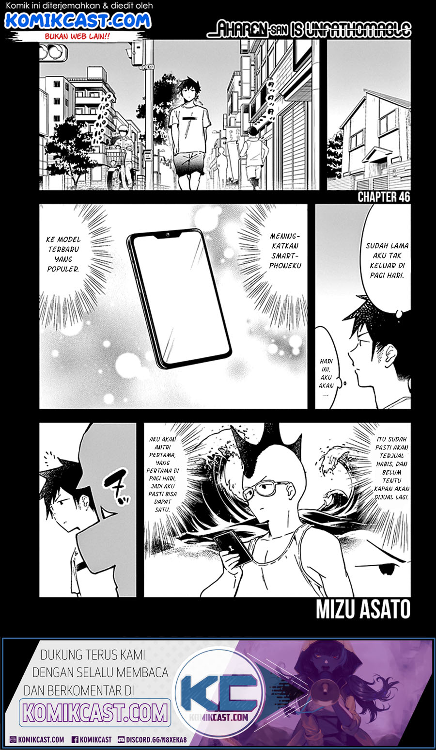 Aharen-san wa Hakarenai Chapter 46 Gambar 3