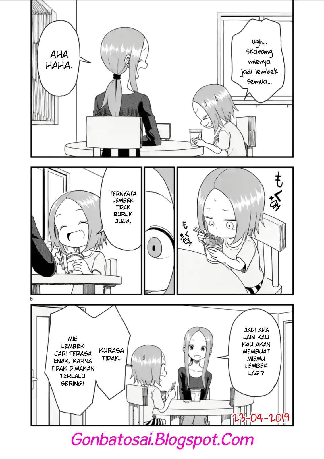 Karakai Jouzu no (Moto) Takagi-san Chapter 44 Gambar 10