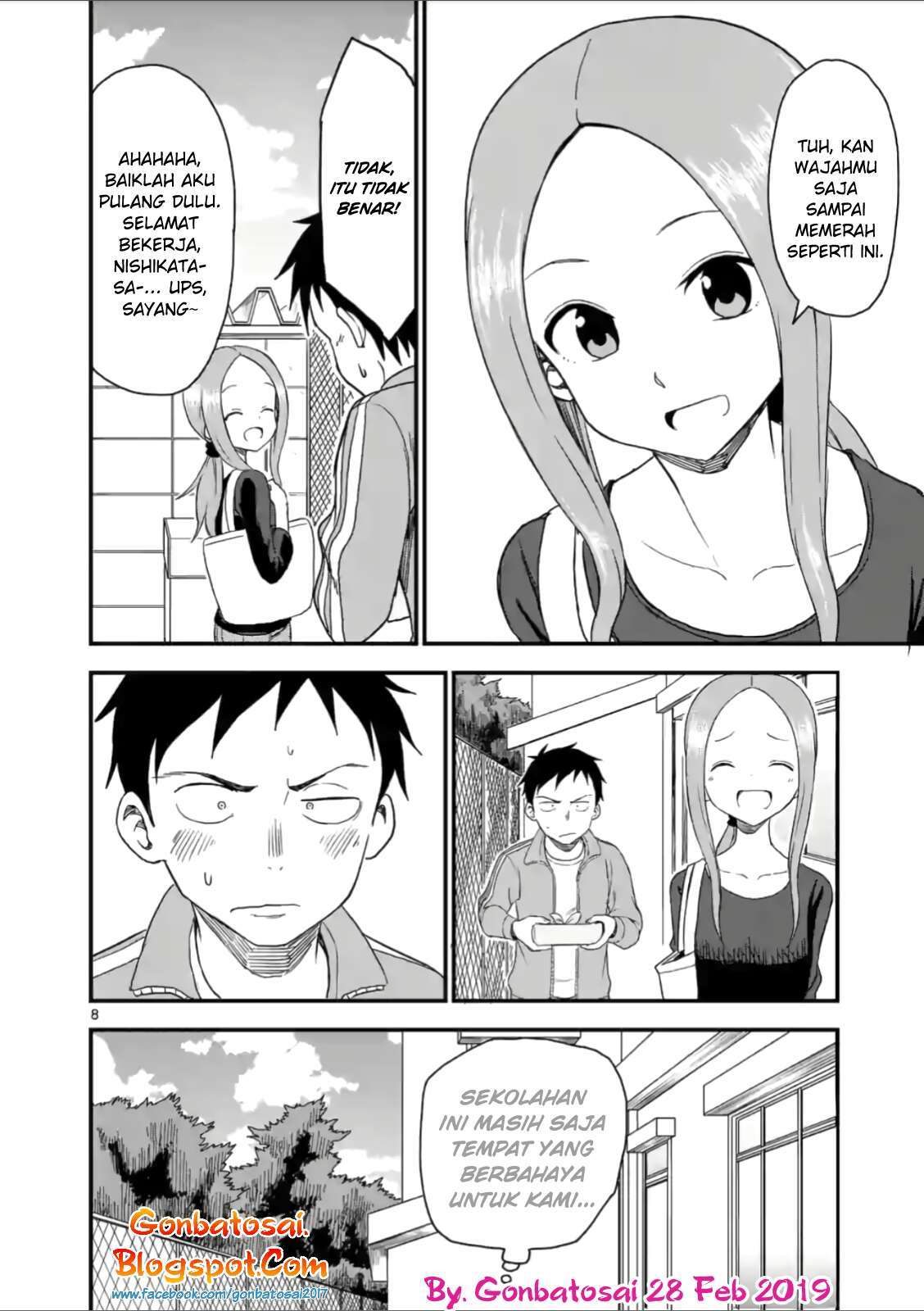 Karakai Jouzu no (Moto) Takagi-san Chapter 42 Gambar 10