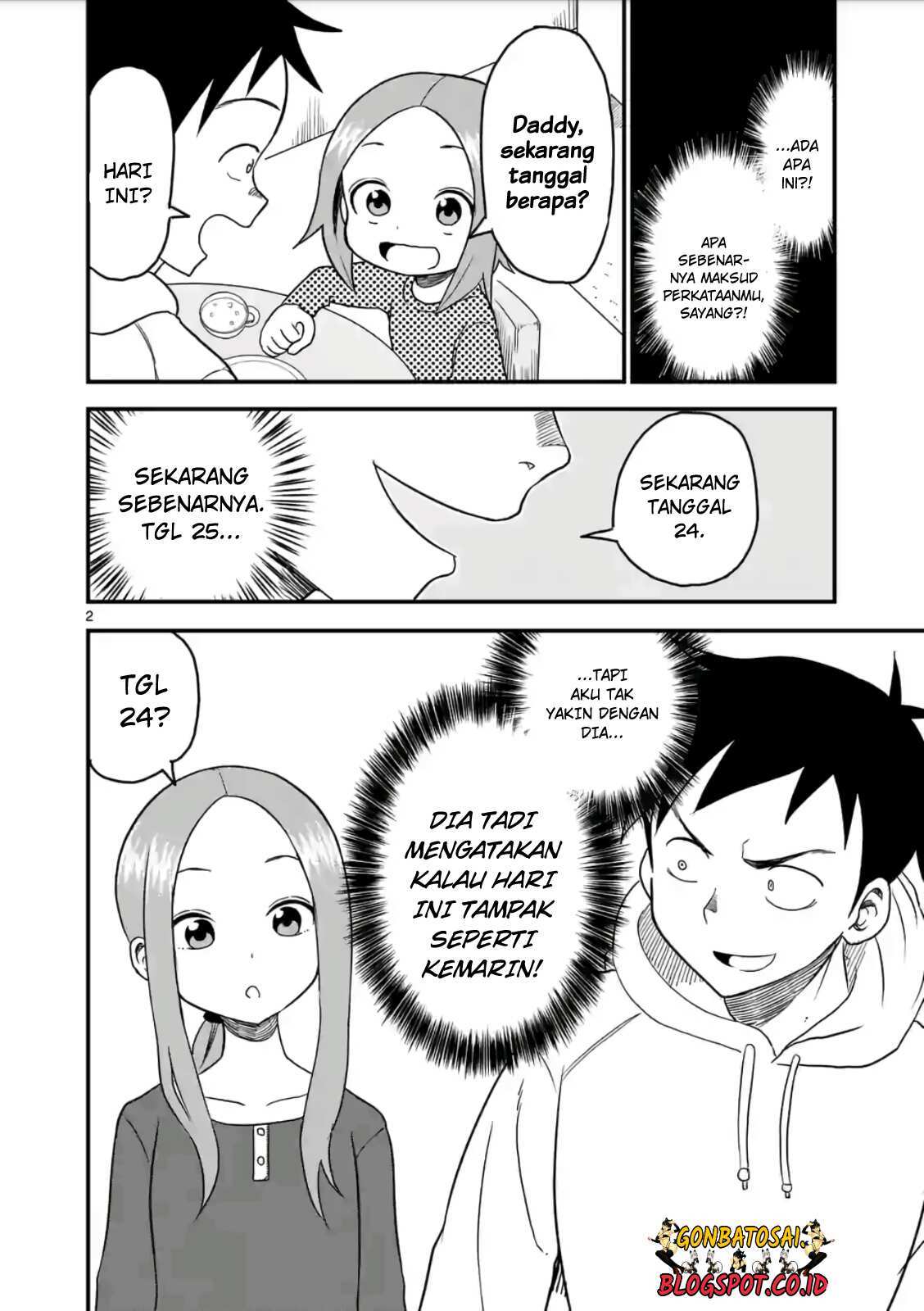 Karakai Jouzu no (Moto) Takagi-san Chapter 19 Gambar 3