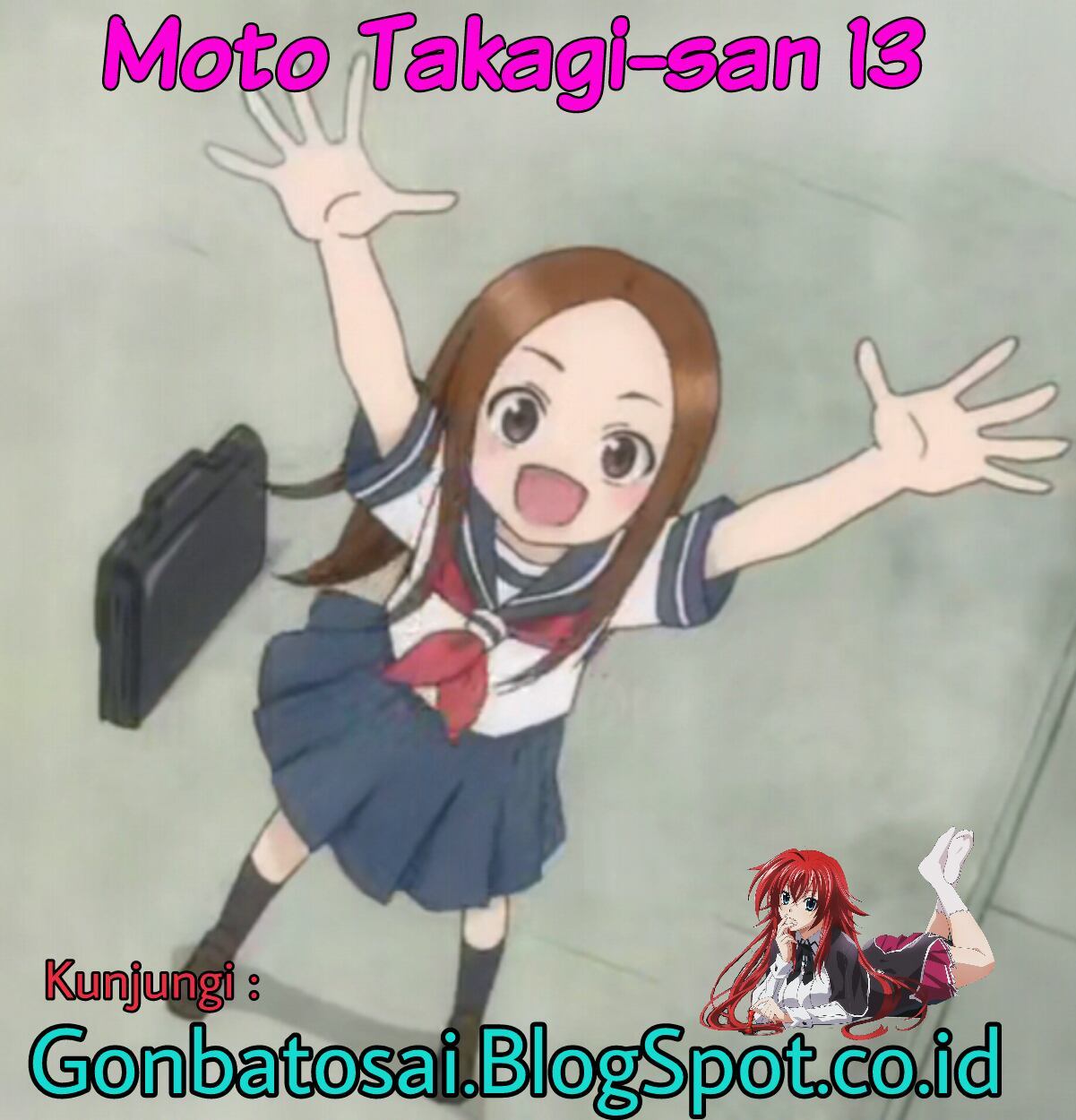 Baca Komik Karakai Jouzu no (Moto) Takagi-san Chapter 13 Gambar 1