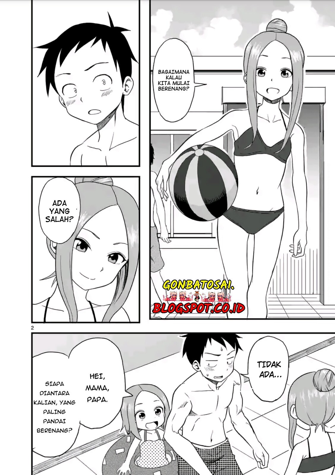 Karakai Jouzu no (Moto) Takagi-san Chapter 11 Gambar 3